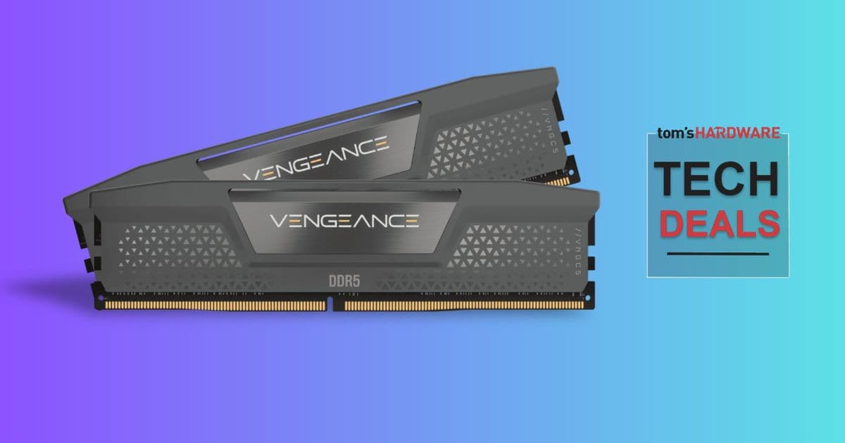 Massive 96GB DDR5-6000 RAM Kit Drops to $499 in Newegg Doorbuster Deal