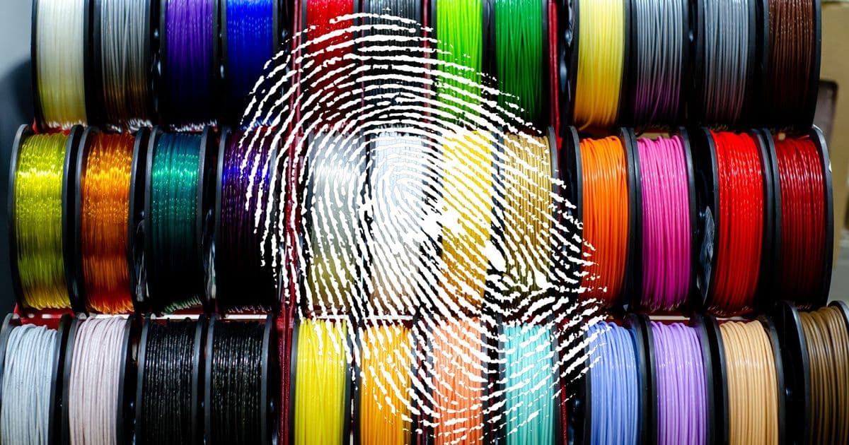 Chemical Fingerprinting of 3D Printed Firearms Faces Supply Chain Challenges