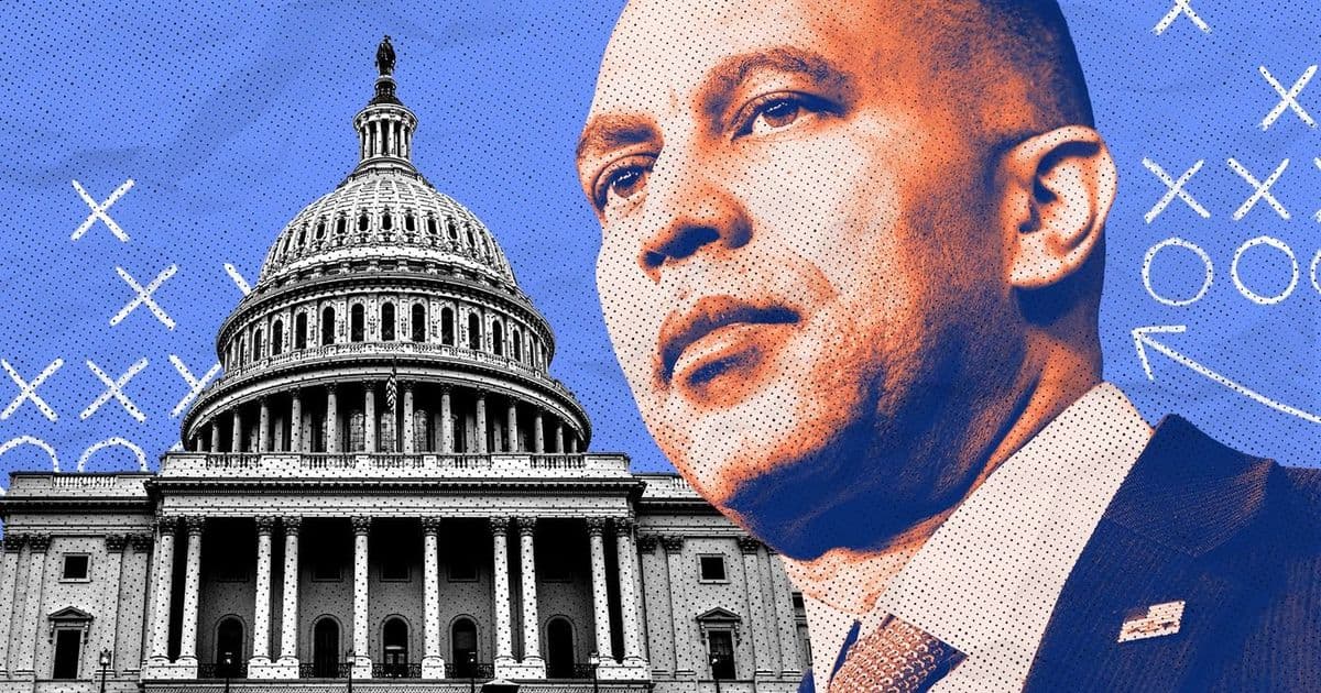 House Democratic Leader Jeffries opposes bill funding DHS and ICE