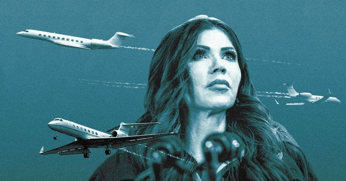Homeland Security Secretary Kristi Noem Accused of Misusing Deportation Funds for Luxury Travel