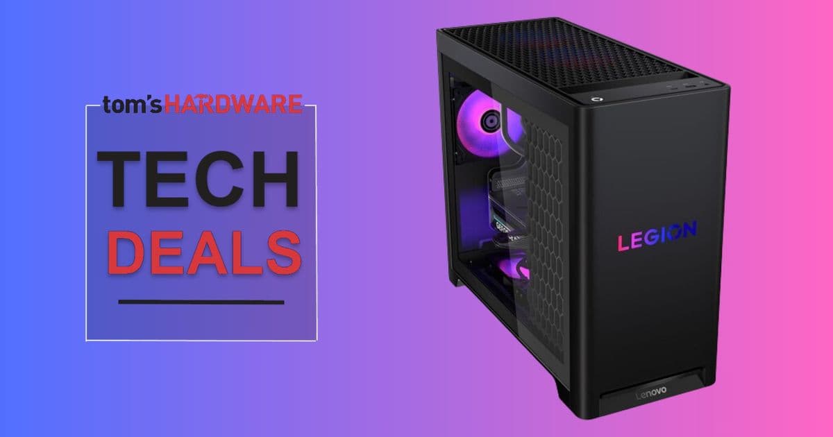 Lenovo's RTX 5070 Ti Gaming PC Drops to $1,899 in Limited-Time B&H Deal