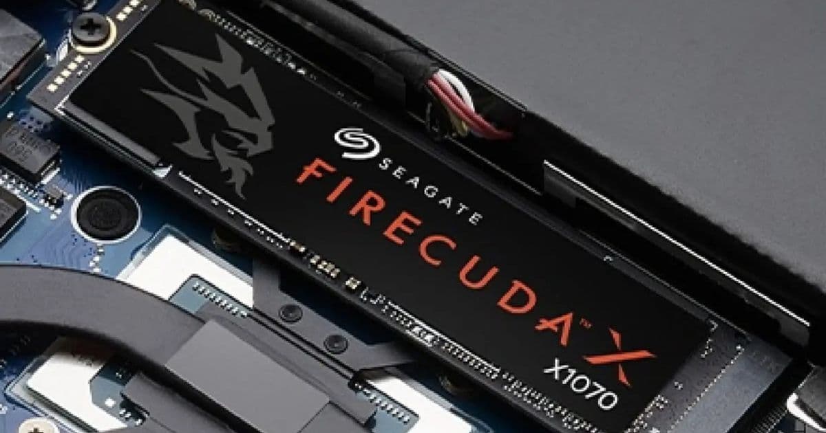 Seagate FireCuda X1070 SSD Appears Online Before Official Launch
