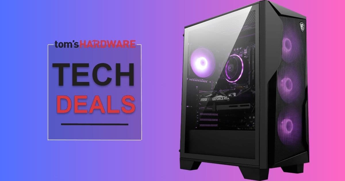 Budget 1080p Gaming PC Deal: MSI Codex R2 with RTX 5060 for Under $1000