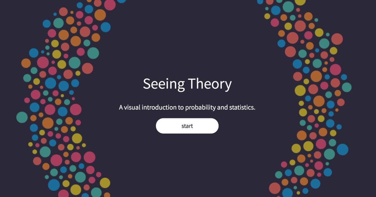 Seeing Theory: Making Probability and Statistics Accessible Through Interactive Visualizations