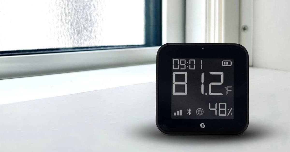 Shelly BLU H&T Display ZB Hits US Market: World's Slimest Smart Sensor with E-Paper Display