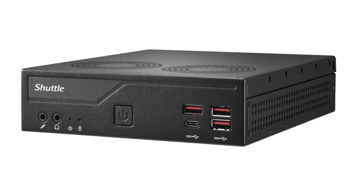 Shuttle XPC Slim DB860: A Powerful Mini PC with Desktop-Class CPUs in a Compact Form Factor