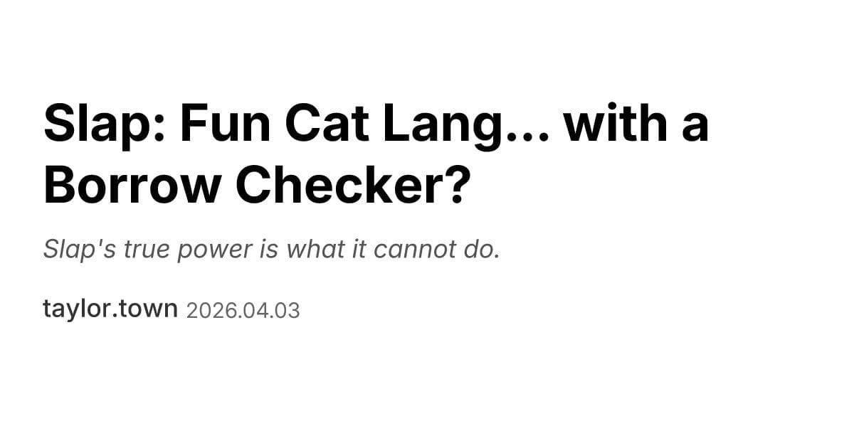 Slap: A Functional Concatenative Language with a Borrow Checker