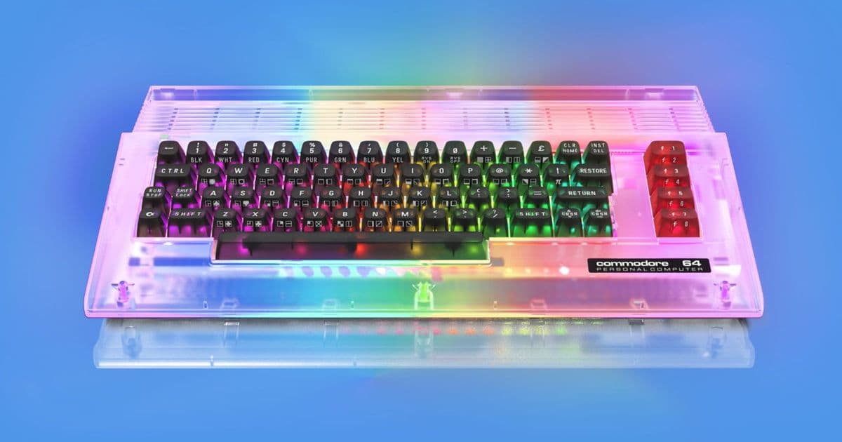 Commodore Reintroduces C64C Ultimate Edition Using Original 1986 Tooling