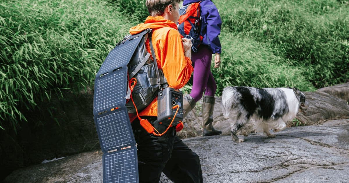 Jackery's SolarSaga 40 Air: A Lighter, Thinner Solar Panel for Backpackers
