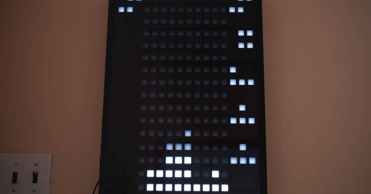 ESP32 Tetris Lamp: When Ikea Meets DIY Gaming