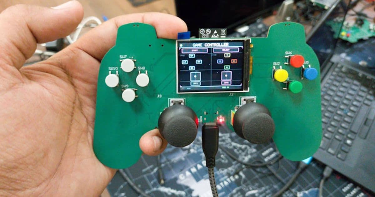 This ESP32 handheld puts the game and the controller in the same device