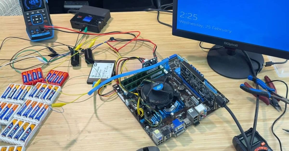 AA Batteries Power a PC: The Ultimate Battery Life Experiment