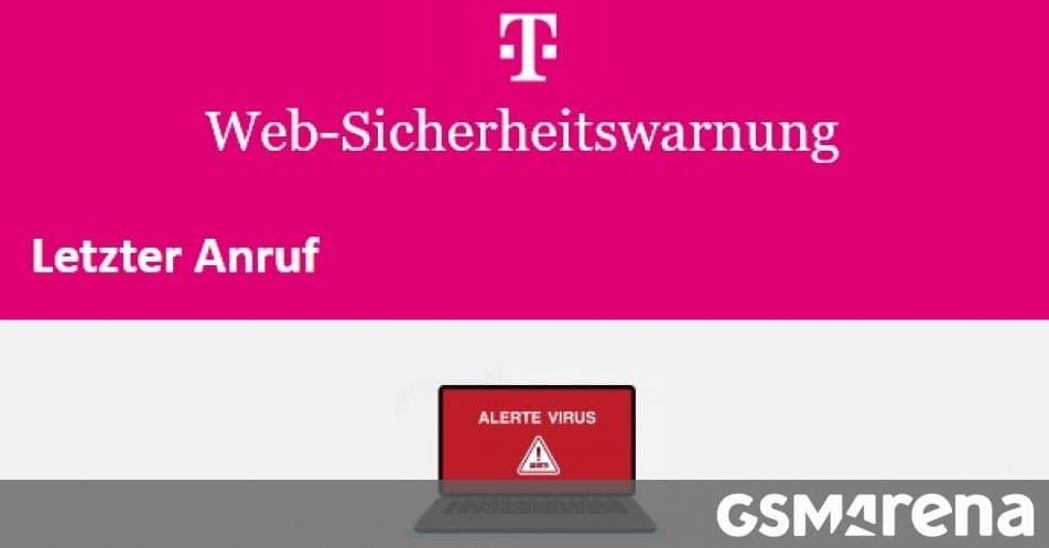 GSMArena Warns Users About Impersonation Spam Campaign Targeting T-Online Customers