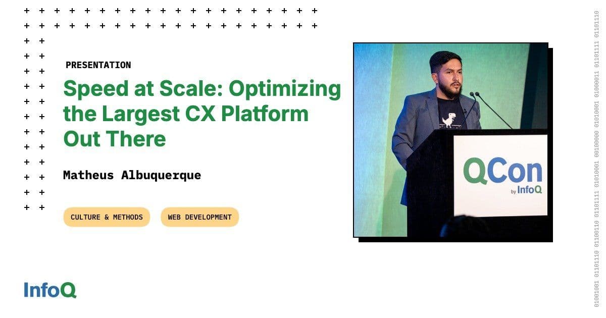 Speed at Scale: Optimizing the Largest CX Platform Out There
