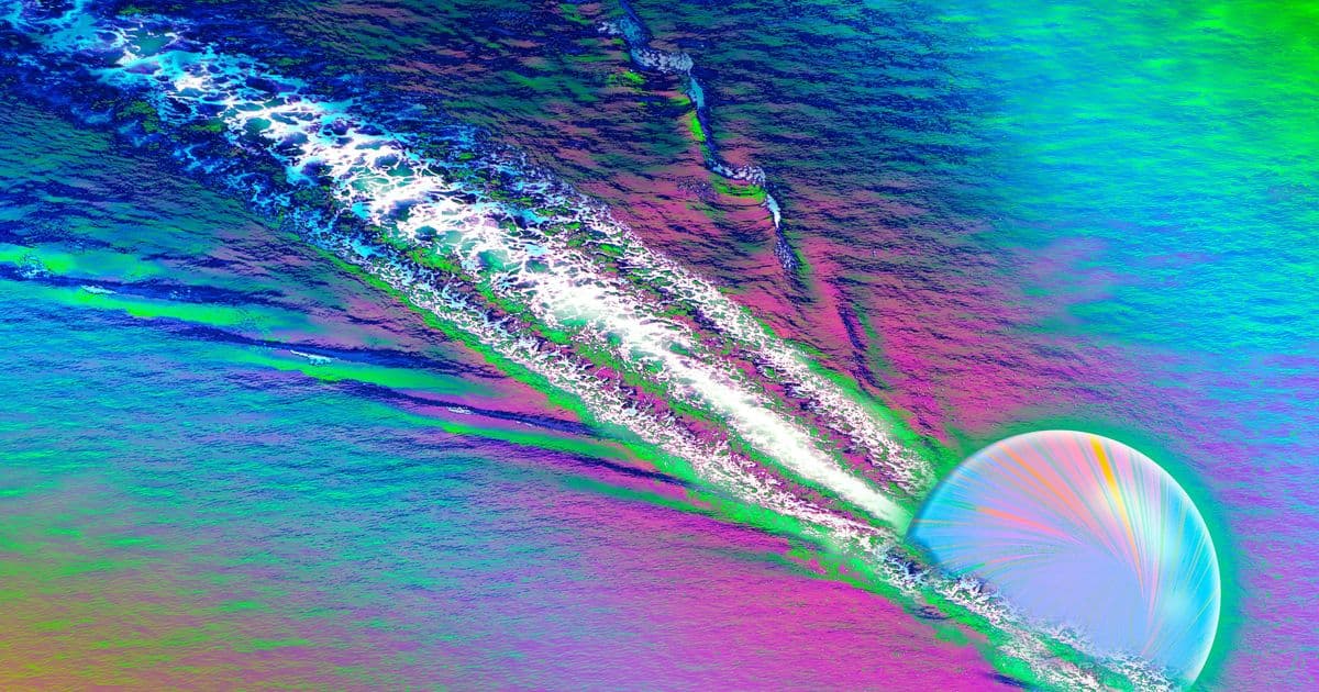 Quark Wakes Confirm Primordial Soup Behaves as Liquid