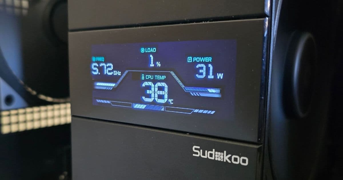 Sudokoo SK620V and SK700V Review: Silent, Stylish AM5 cooling, with a built-in display
