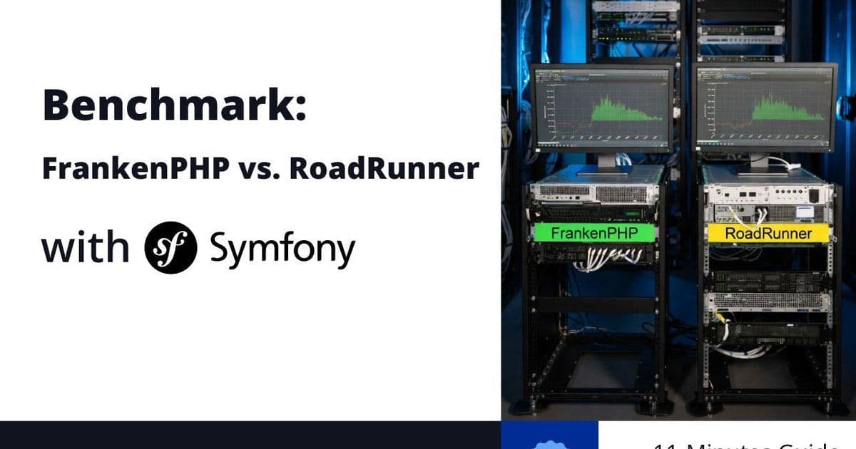 Symfony 8 on PHP 8.4: FrankenPHP vs RoadRunner Benchmarked