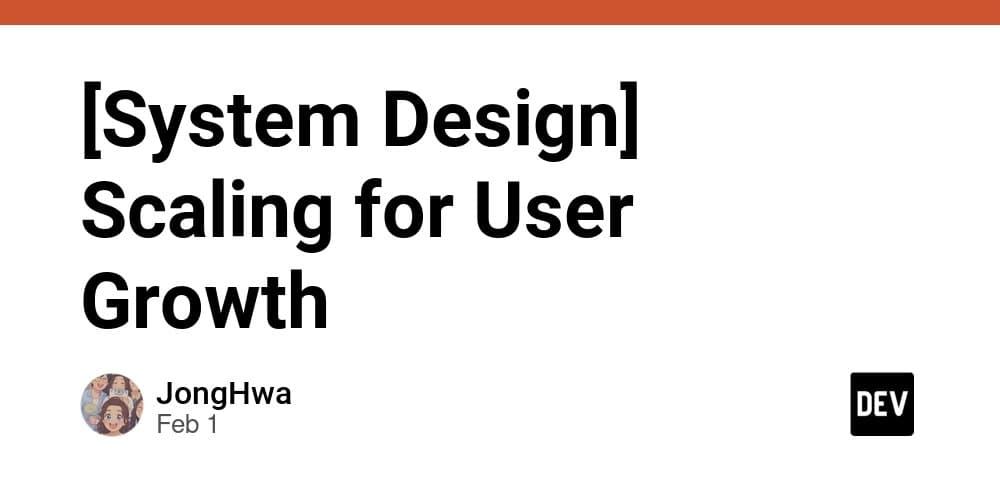 System Design Evolution: From Single Server to Million-User Architecture