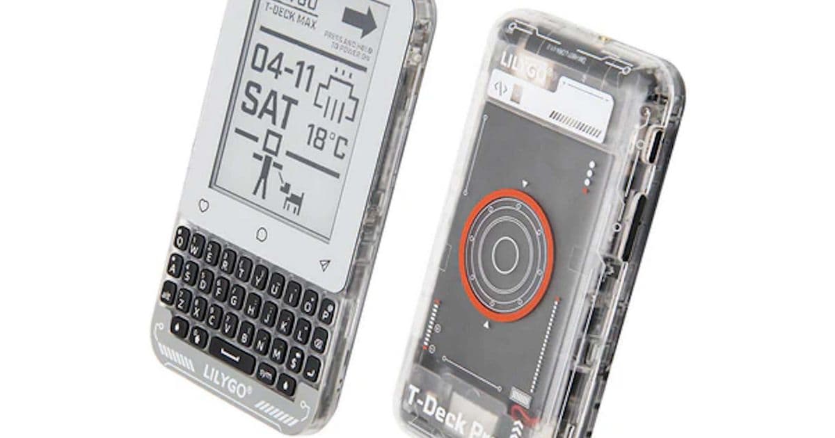 T-Deck Max: Budget-Friendly E-Ink Device Challenges Traditional Smartphones