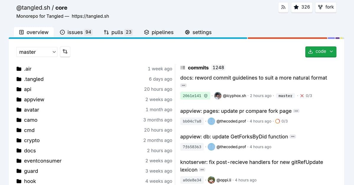 Tangled Emerges as a Decentralized GitHub Challenger Built on ATProto