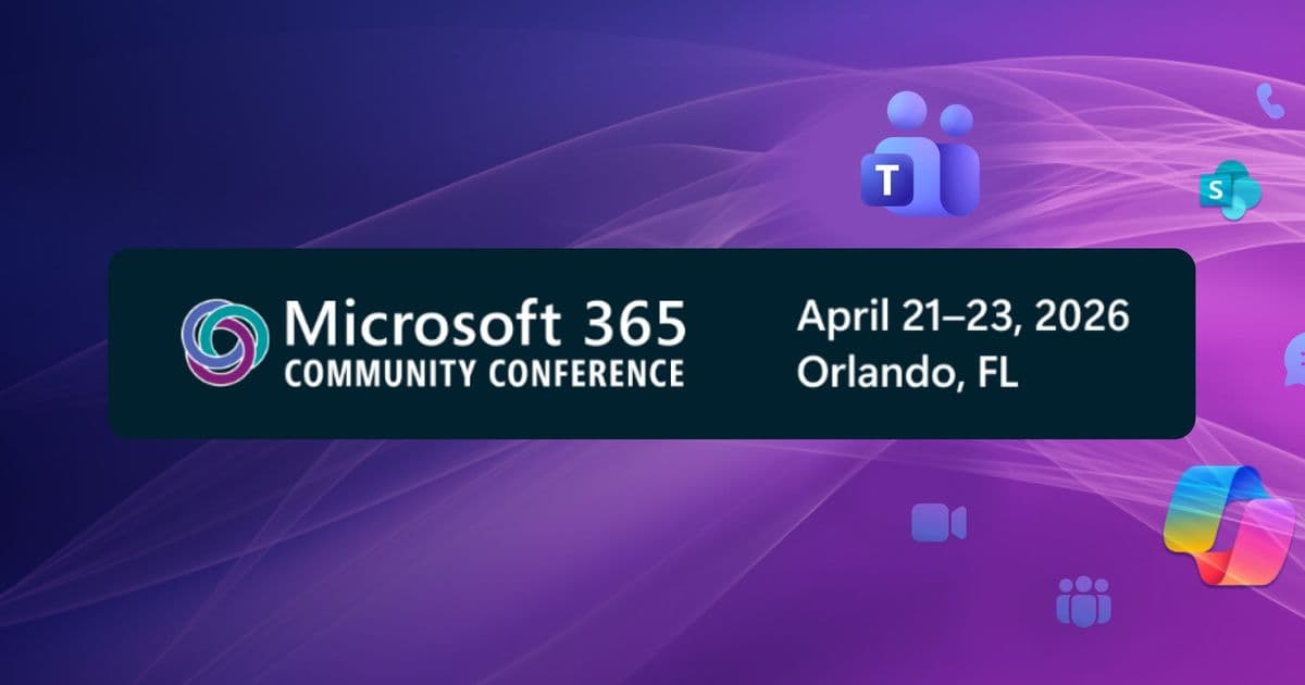 Microsoft Teams SMB Sessions at Microsoft 365 Community Conference 2026