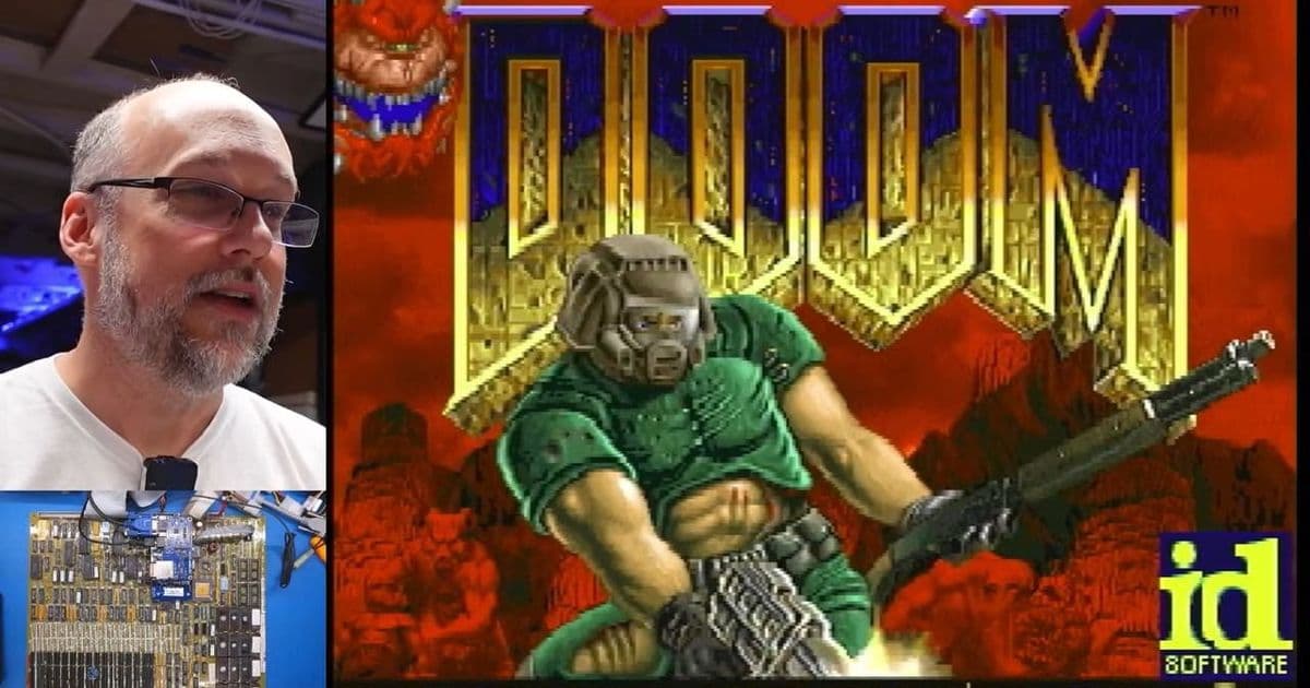 Tech Enthusiast Gets Doom Running on 40-Year-Old Printer Controller