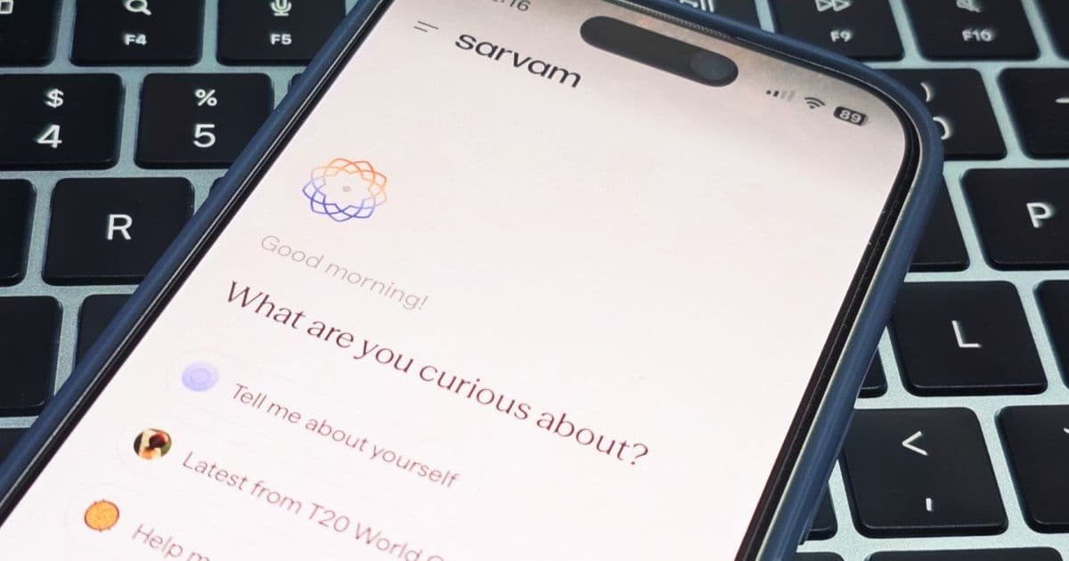 Sarvam AI Launches Indus Chat App Beta for Indian Languages Powered by 105B Parameter Model