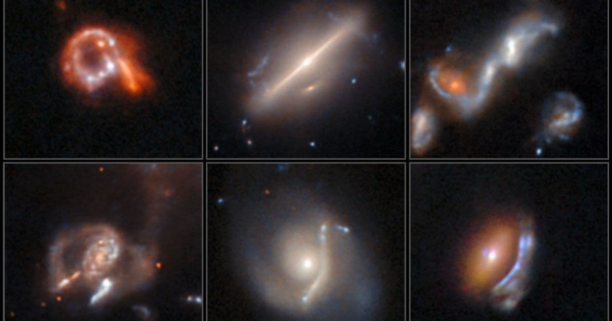 AI Spots 1,400 Cosmic Oddities in Hubble's 100 Million Images