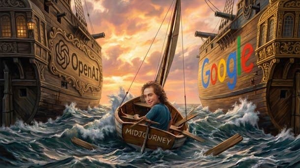 Midjourney's Revenue Growth Defies Declining Web Traffic Trends