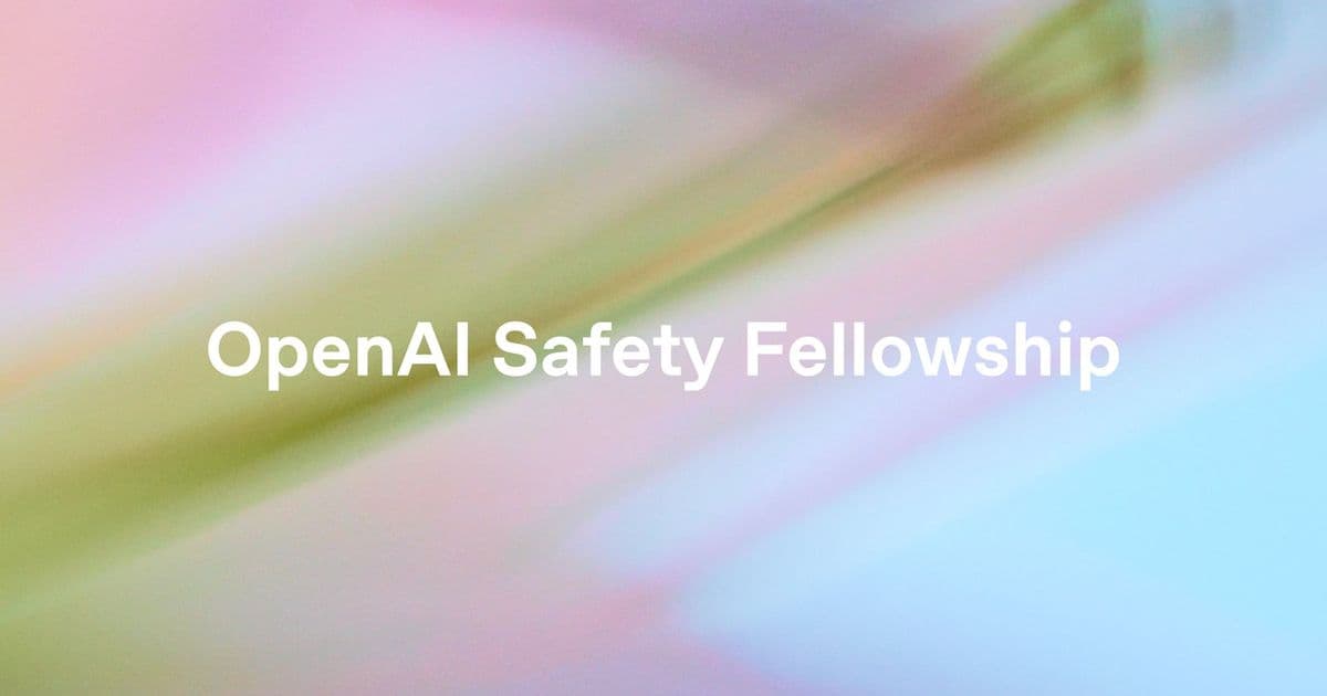 OpenAI Launches Safety Fellowship Program to Cultivate Next Generation of AI Alignment Researchers