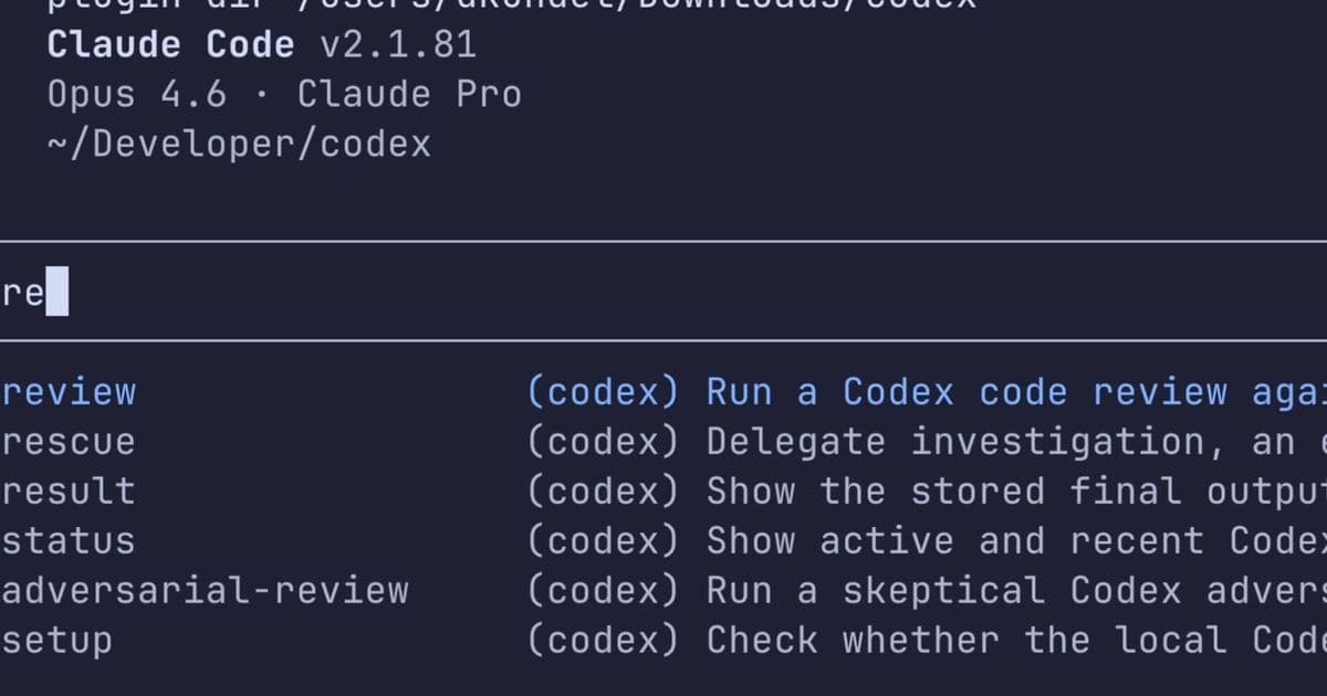 OpenAI's Codex Plugin for Claude Code: AI Agents Enter the Code Review Arena