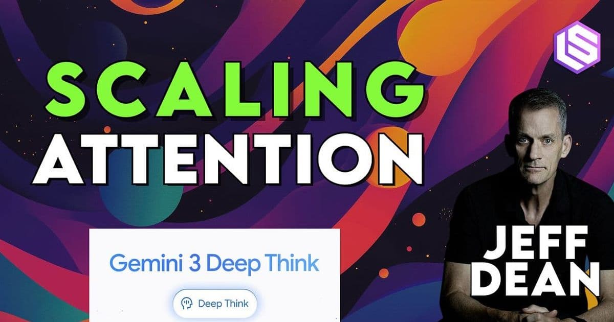 Jeff Dean on Google's AI Evolution: Search, TPUs, and the Future of Coding Agents