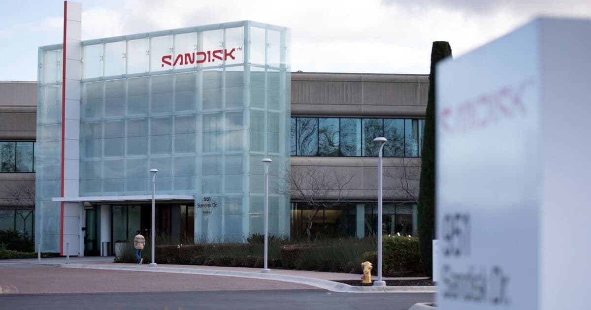 Western Digital Plans $3.09B Sandisk Stake Sale at 9.4% Discount