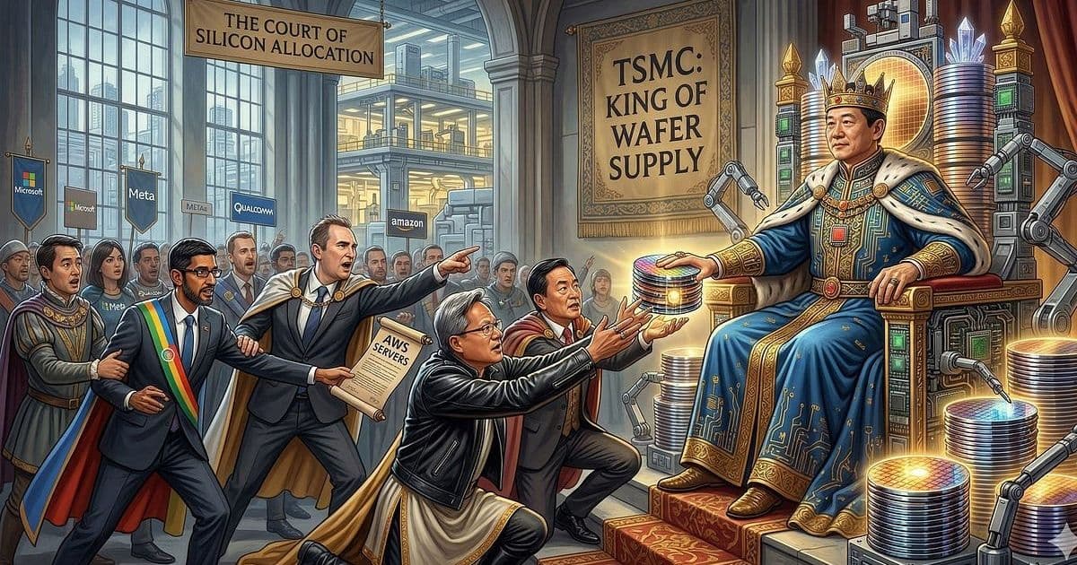 TSMC's N3 Wafer Shortage Becomes Critical AI Industry Bottleneck