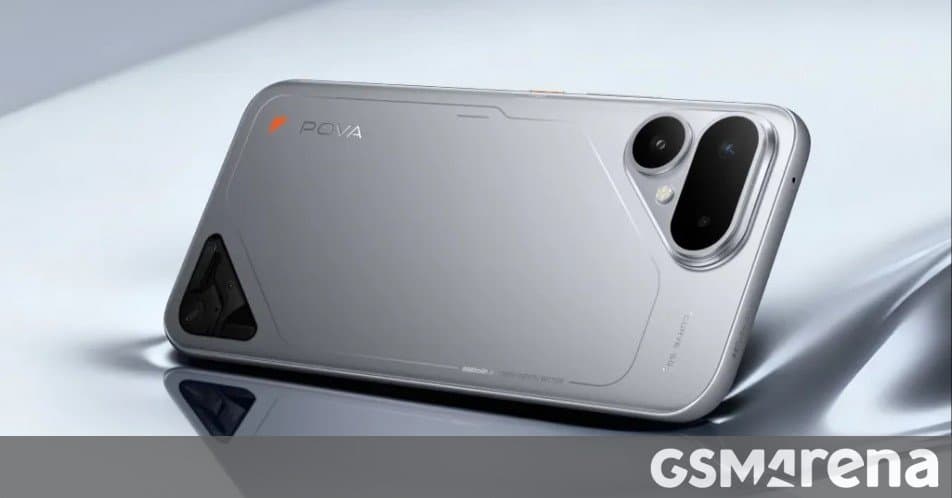 Tecno Pova Curve 2 debuts with 8,000mAh battery, 6.78" curved display