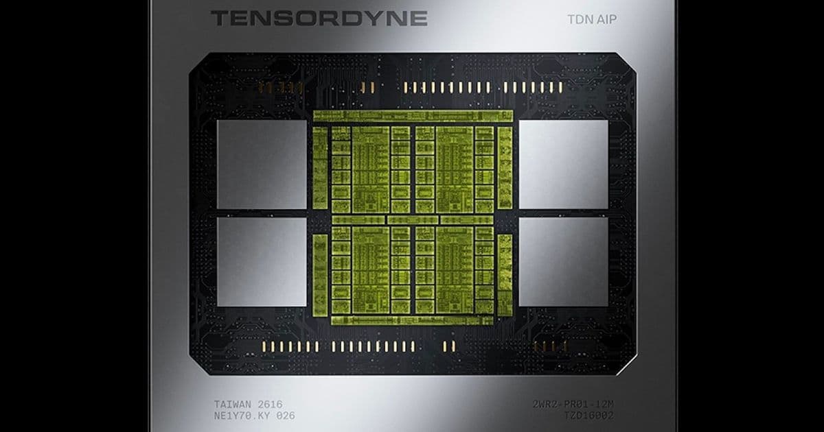 Tensordyne announces Napier AI processor with logarithmic math