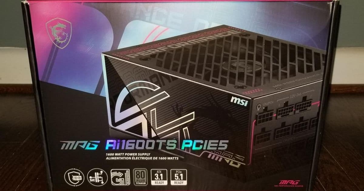 MSI’s GPU Safeguard+ Protects 12VHPWR Connectors on the New MPG Ai1600TS PSU