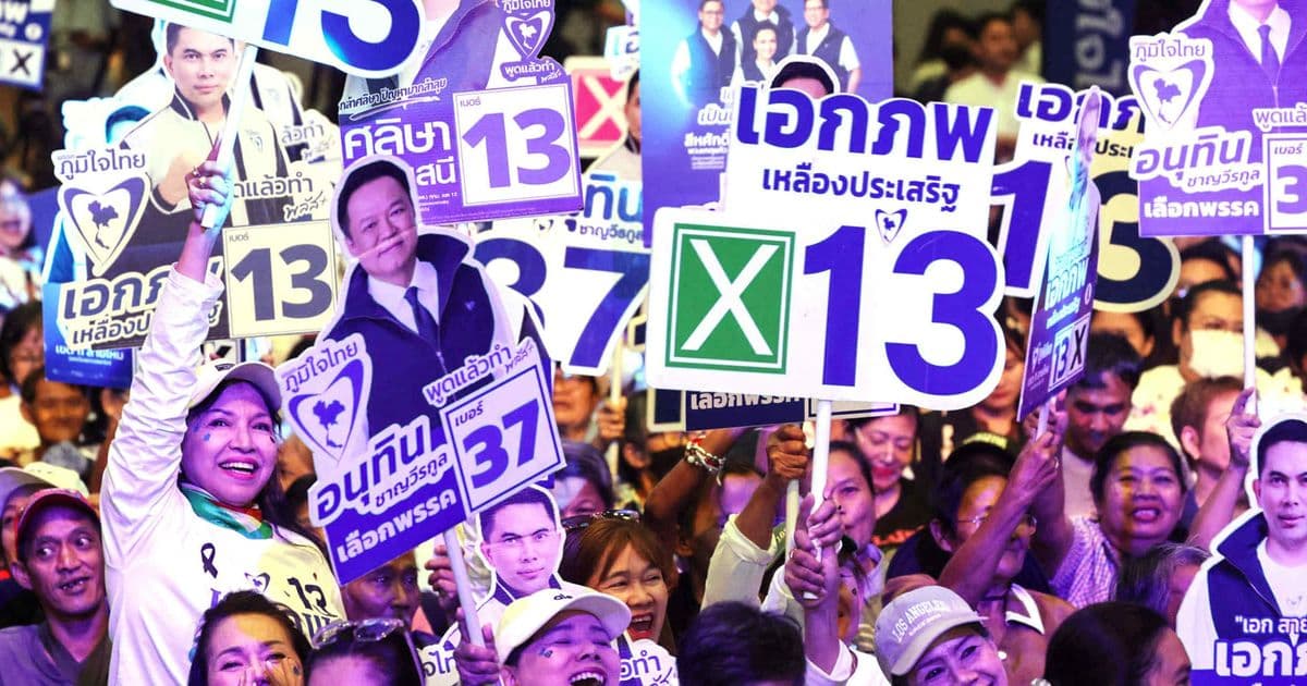 Thai Political Parties Make Final Push as Young Voters Hold Key to Election Outcome