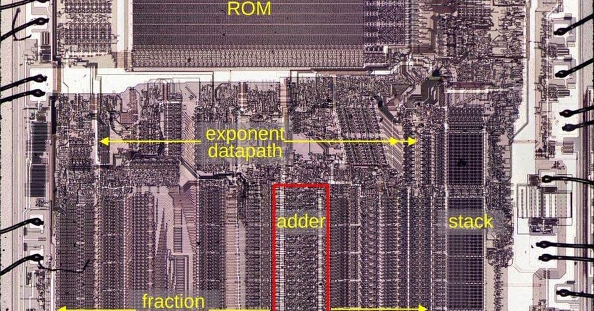 Intel 8087's 68-bit adder shows where floating-point speed really came from