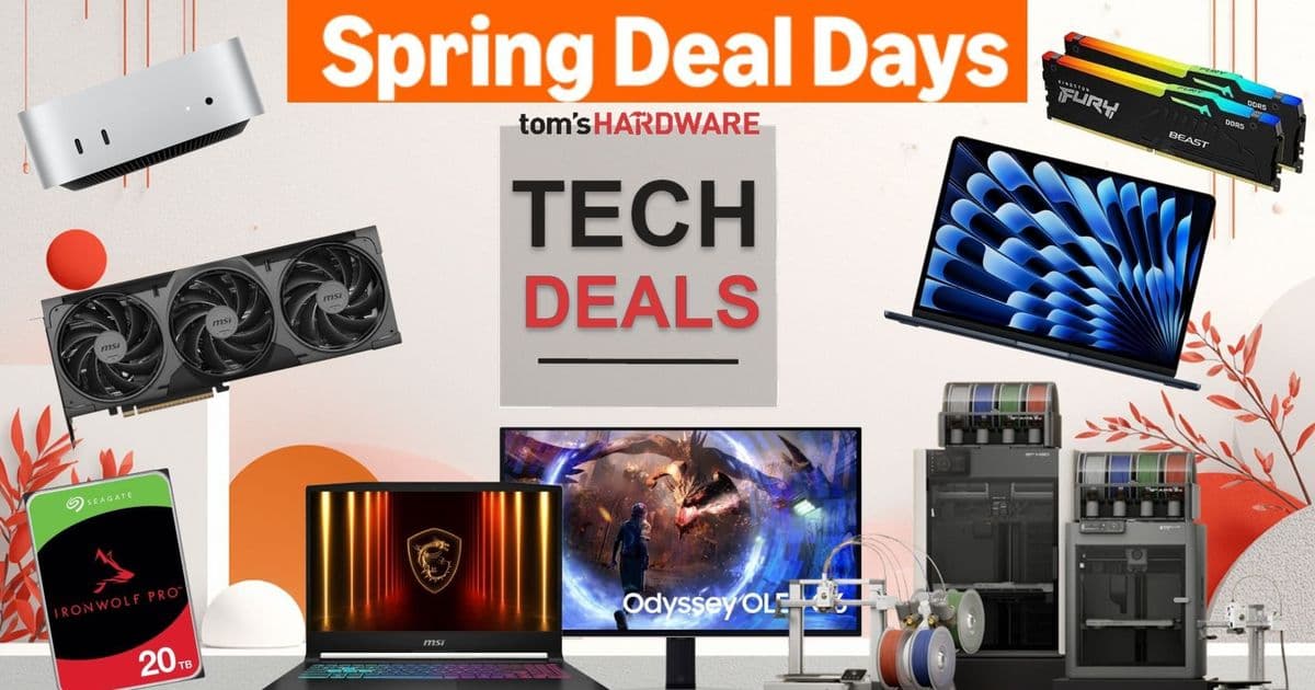 Amazon UK Spring Deals Days 2026: The Best Tech Savings on Gaming PCs, GPUs, and More