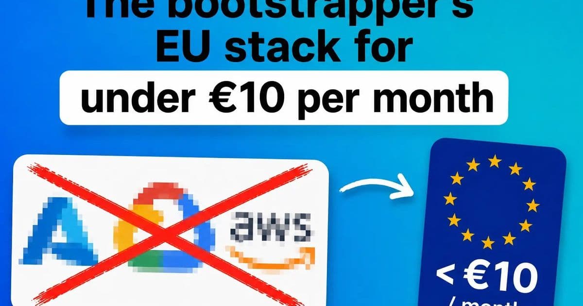 Building a Full‑Stack EU SaaS for Under €10 / month