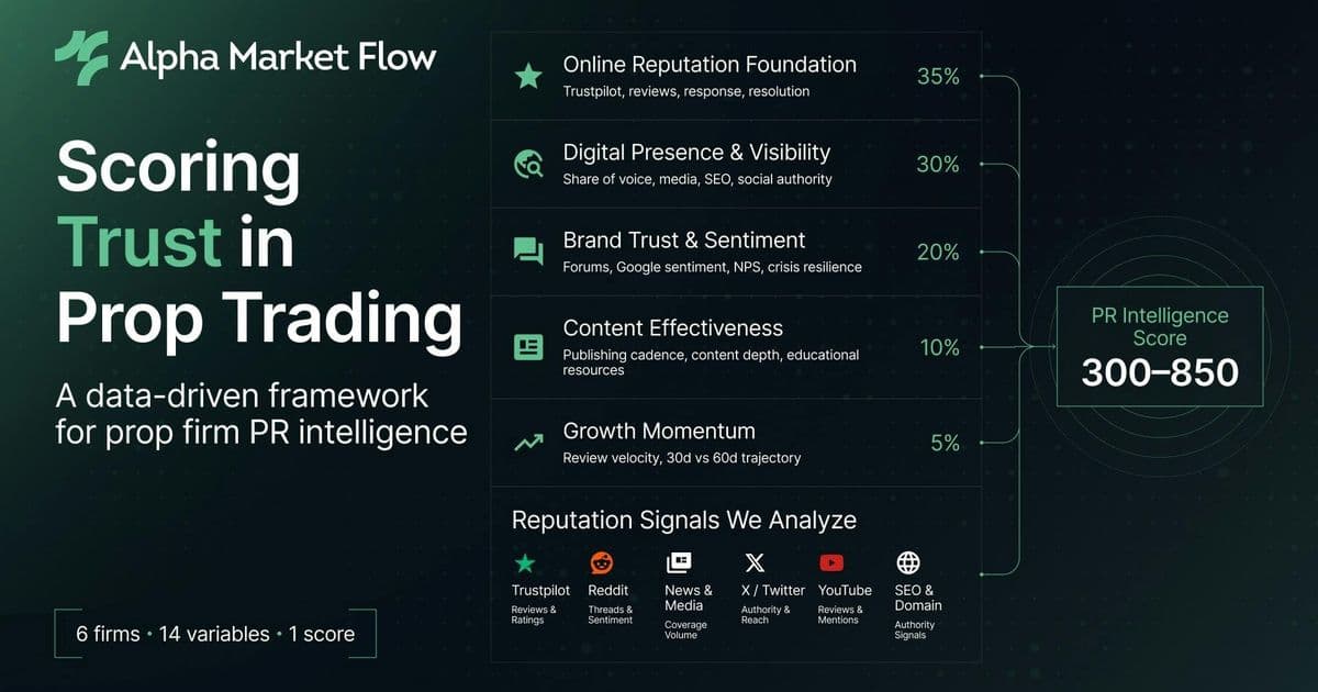 The First PR Intelligence Audit for Prop Firms: Key Findings
