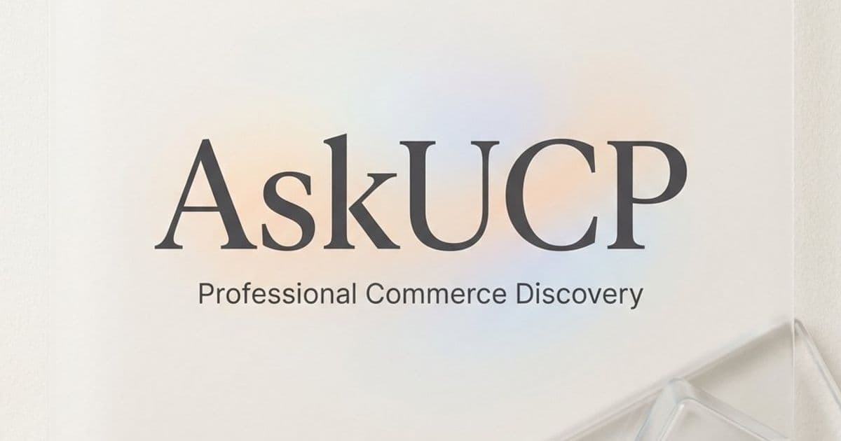 AskUCP: Building a Universal Front Door for E-Commerce's 100 Million Shops