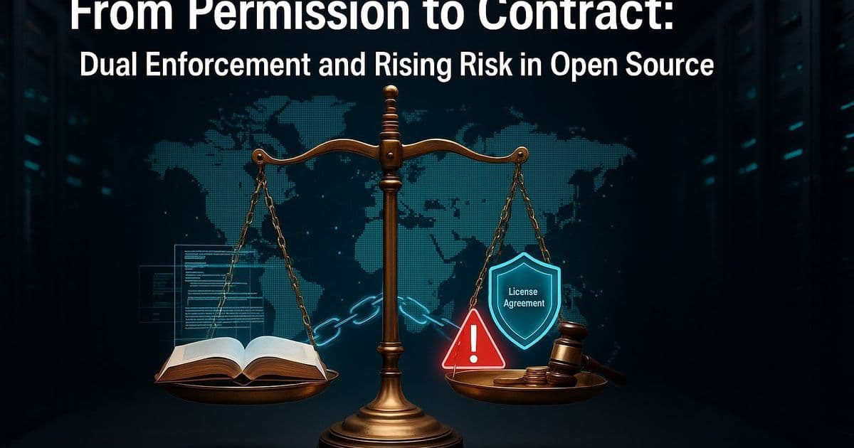 The Legal Fault Line: How U.S. Courts Treat Open Source as 'Permission' While the World Sees a Contract