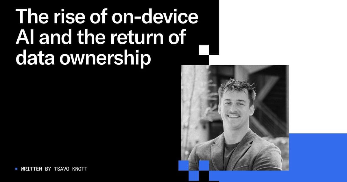 The On-Device AI Revolution: Reclaiming Privacy, Speed and Control from the Cloud