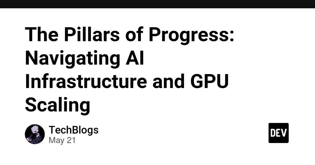 The Pillars of Progress: Navigating AI Infrastructure and GPU Scaling