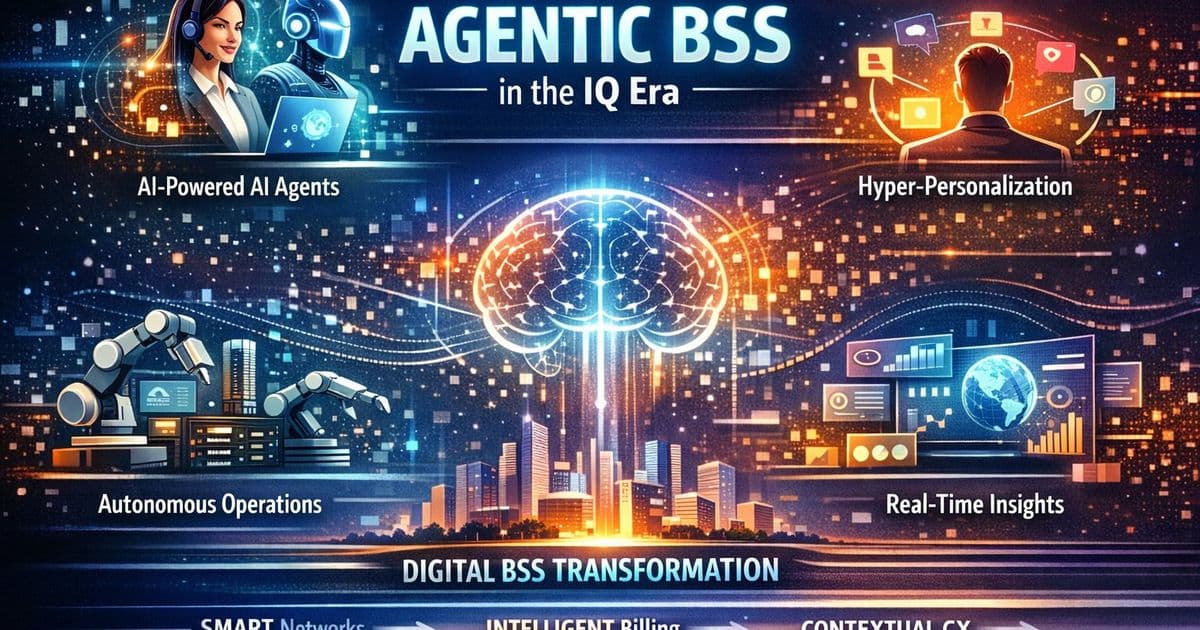 Agentic AI Transforms Telecom BSS from Record-Keeping to Outcome-Driven Systems