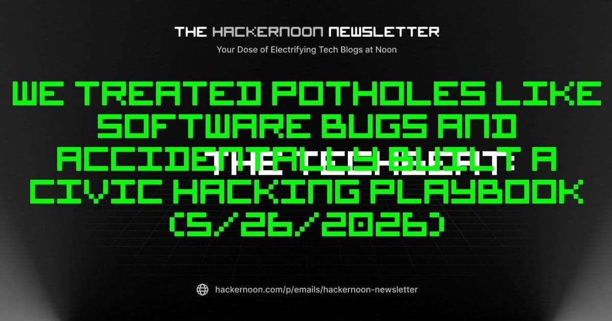 We Treated Potholes Like Software Bugs and Accidentally Built a Civic Hacking Playbook