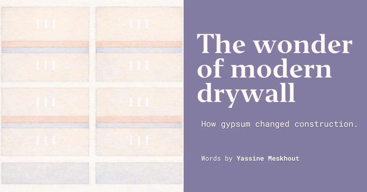 The Hidden Revolution: How Drywall Transformed Modern Construction
