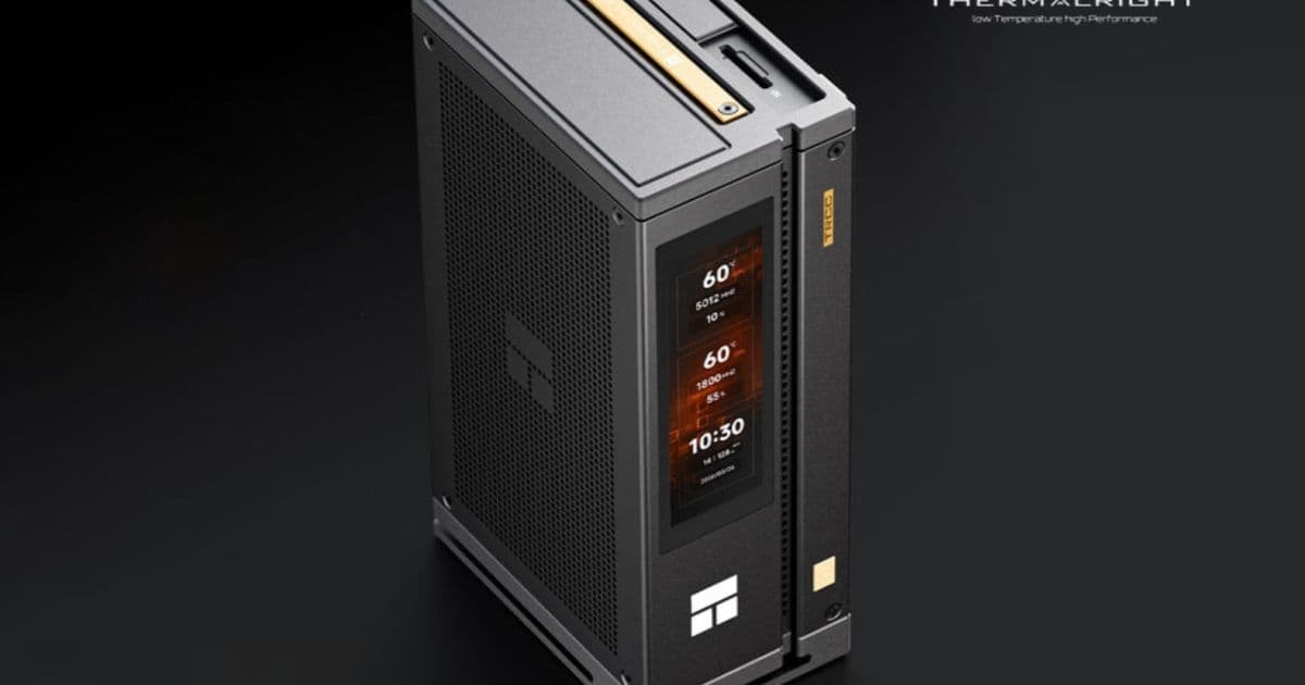 Thermalright HydroNous R1: Liquid-Cooled Mini PC Packs Ryzen AI Max+ 395